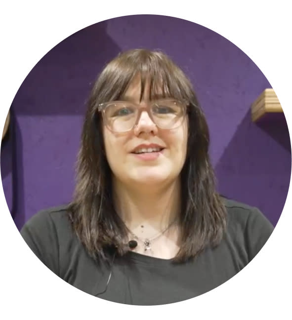 Image of interactive video host.