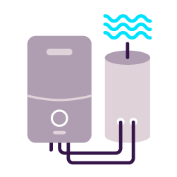 Regular (conventional or heat only) boilers.